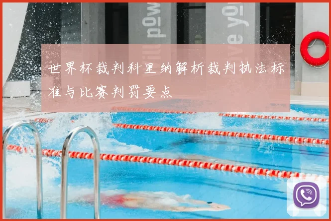 世界杯裁判科里纳解析裁判执法标准与比赛判罚要点