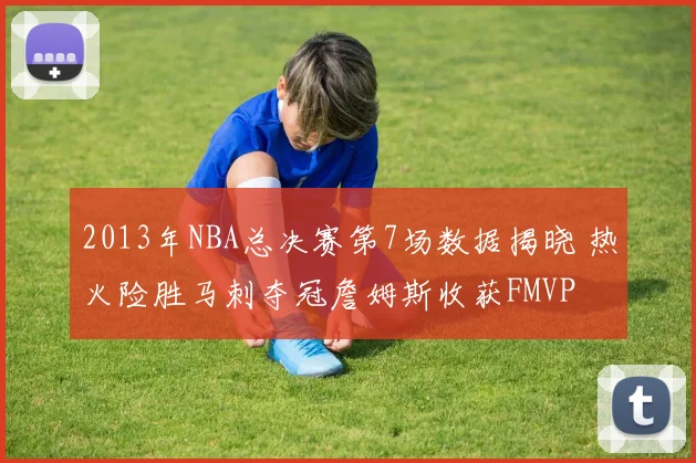 2013年NBA总决赛第7场数据揭晓 热火险胜马刺夺冠詹姆斯收获FMVP